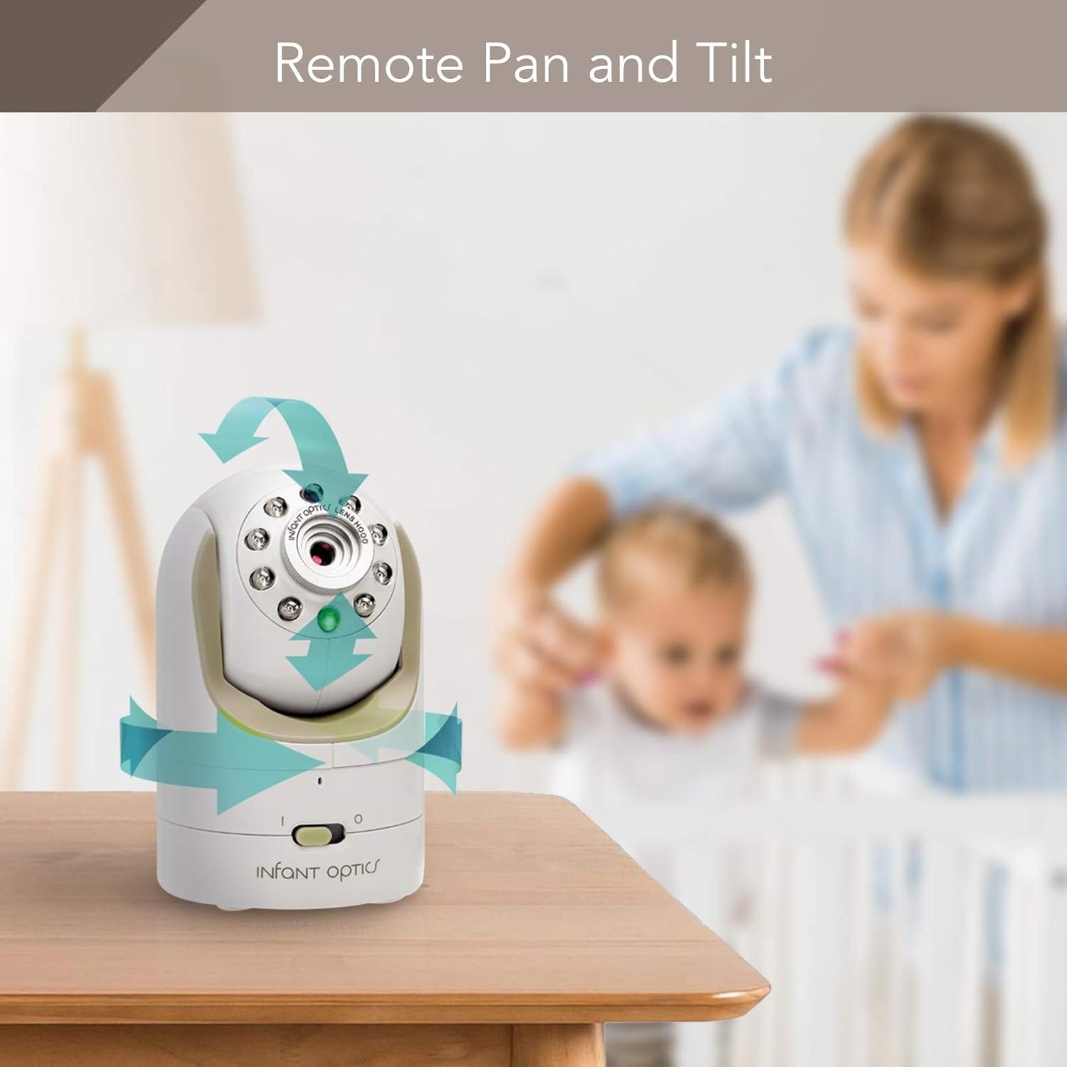 Video Baby Monitor with Interchangeable Optical Lens A455640