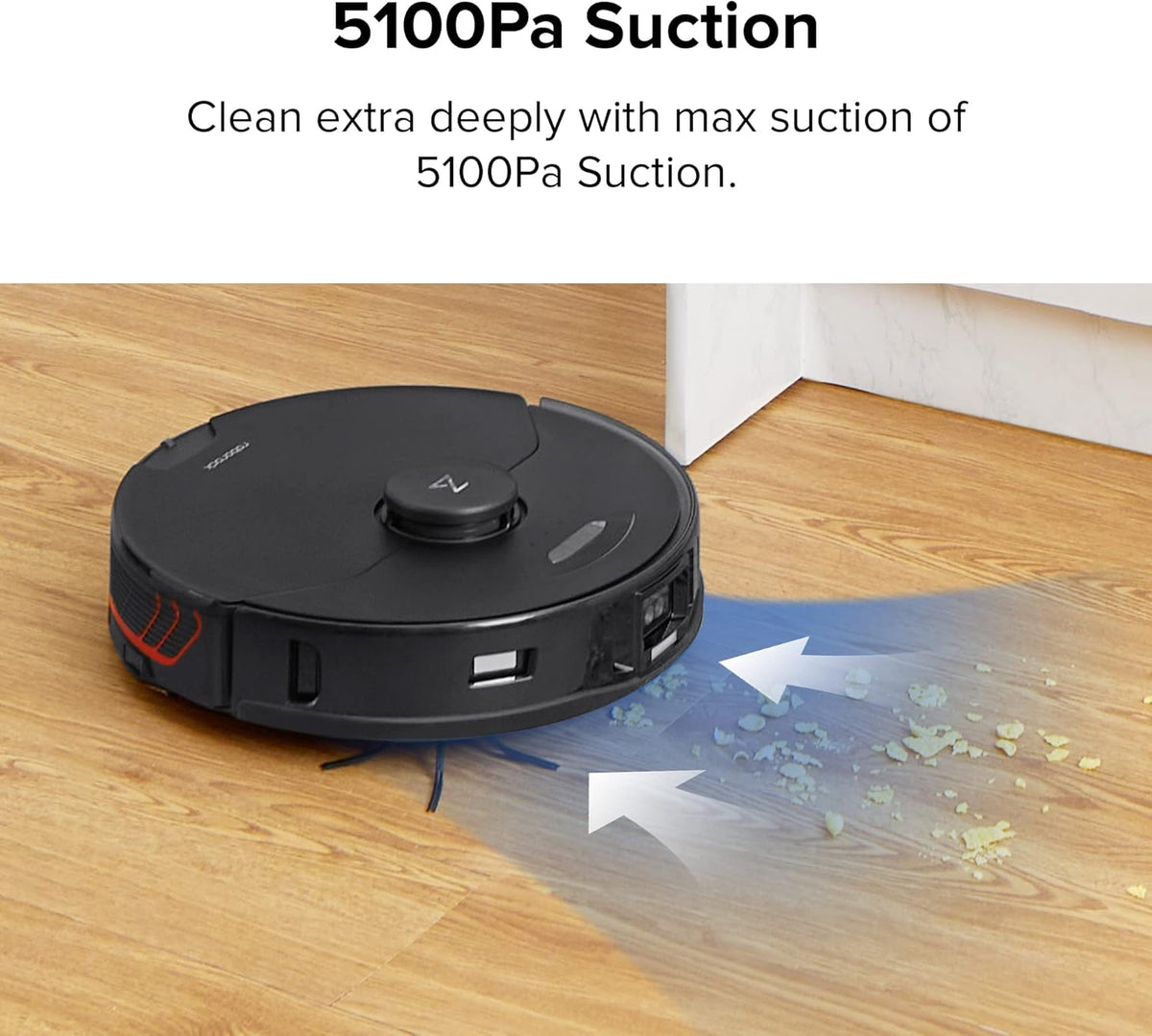 Robot Vacuum and Sonic Mop with 5100Pa Suction X5521