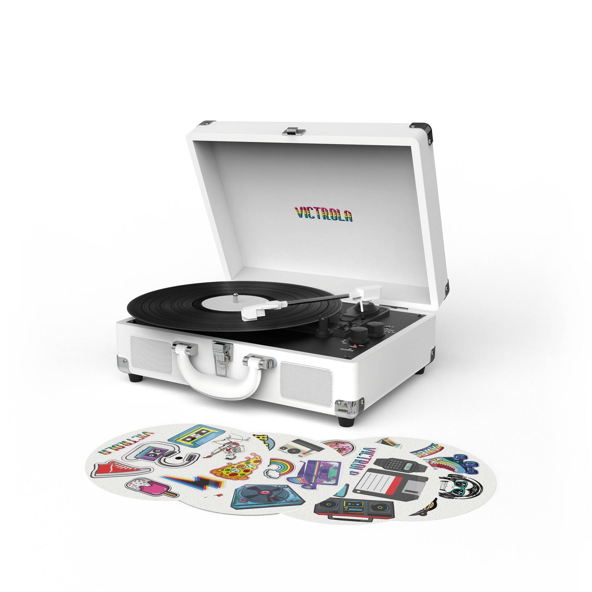 Canvas Suitcase Turntable Y79659