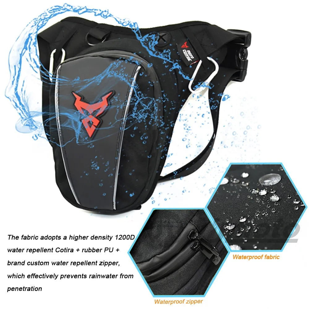 Oxford Cloth Motorcycle Thigh Bag E6045