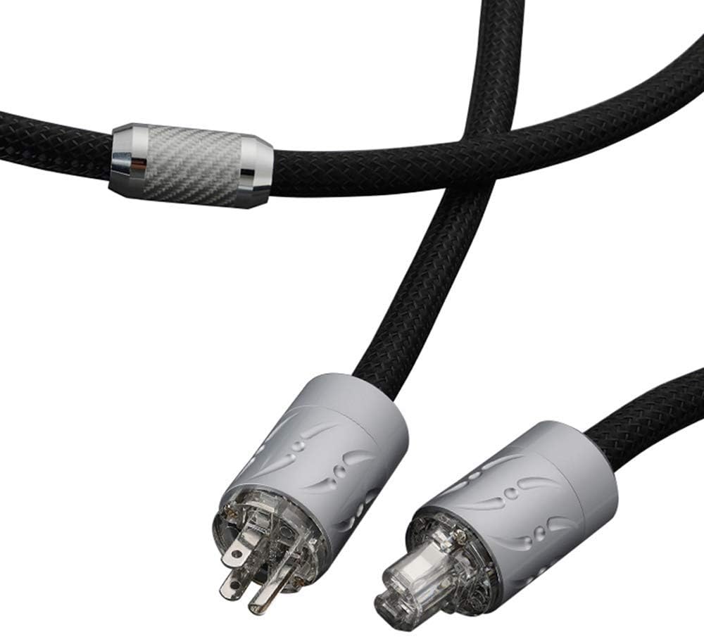16pcs Multiplex Copper Audio Mains Cord with Rhodium Plated US Standard Connector D898706