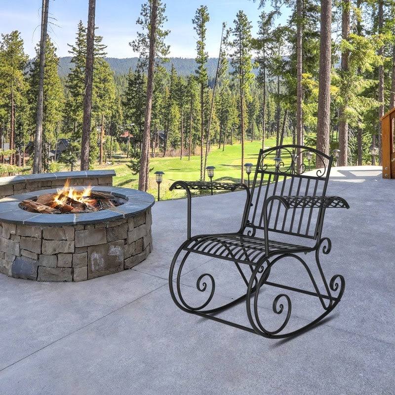 Iron Rocking Chair Q9994