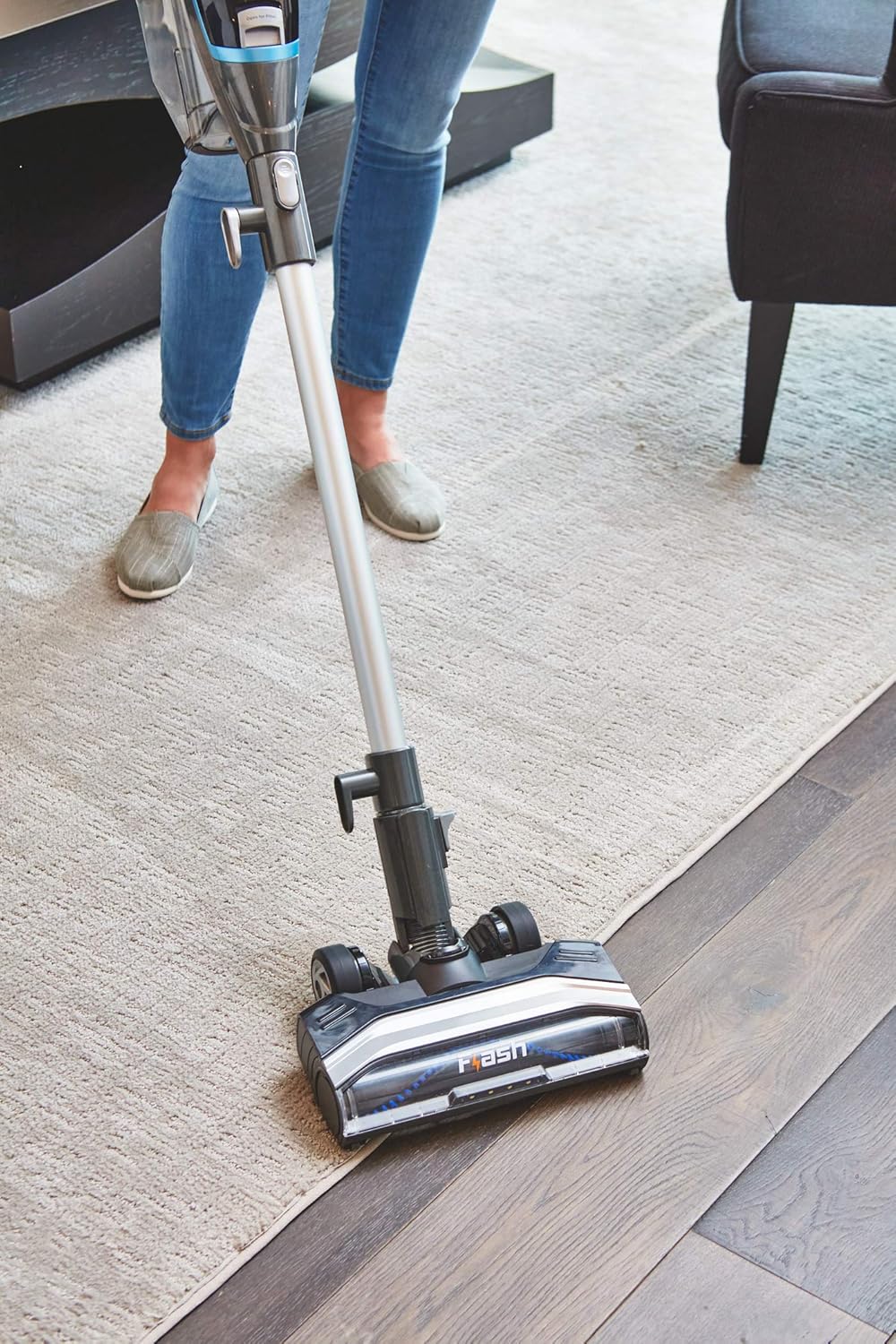 Blue 2 in 1 Corded Stick Vacuum Cleaner E160