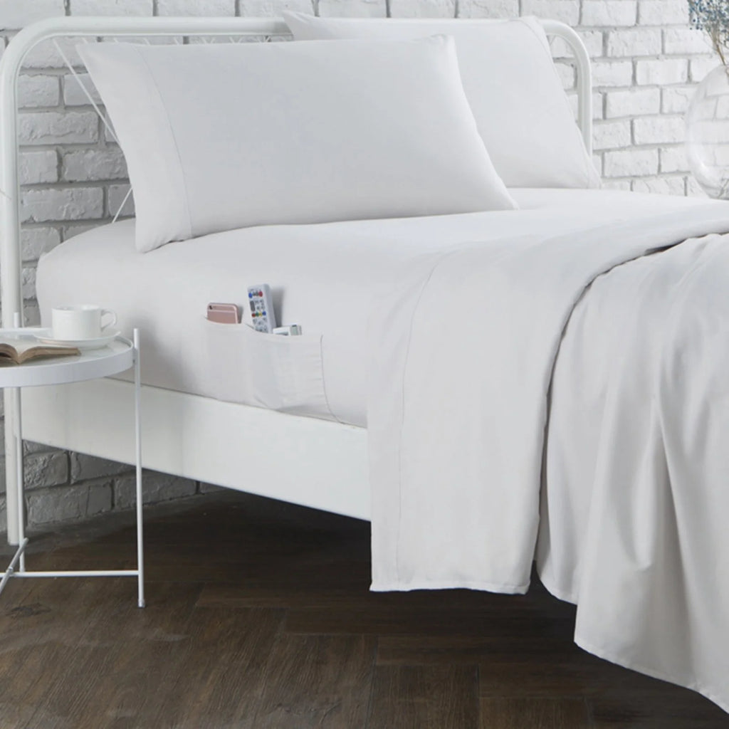 Supersoft Nightfall Navy Bedside Pocket Sheet Set G291