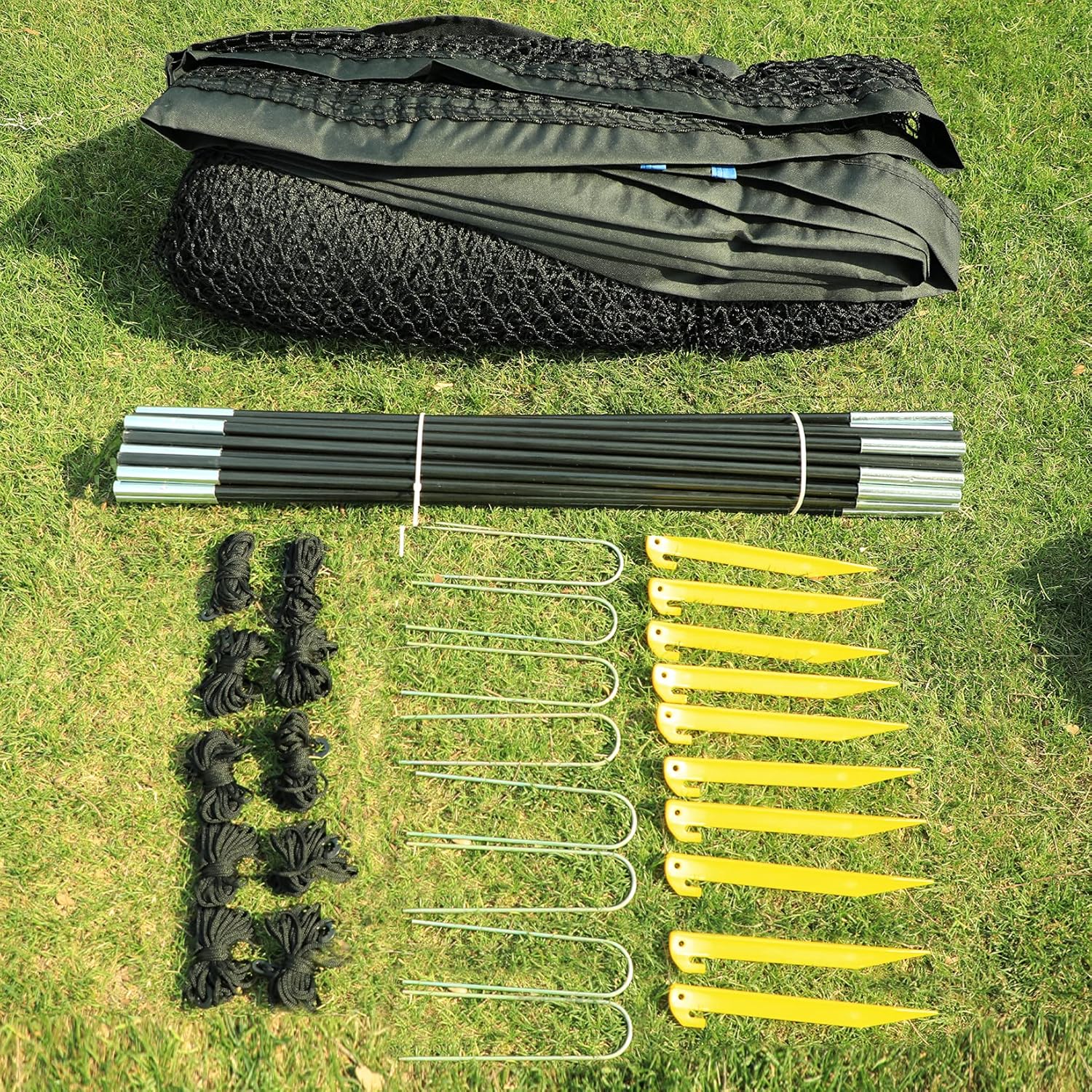 Baseball Batting Cage Net with Frame, 29.5 x 13 x 9 ft P929