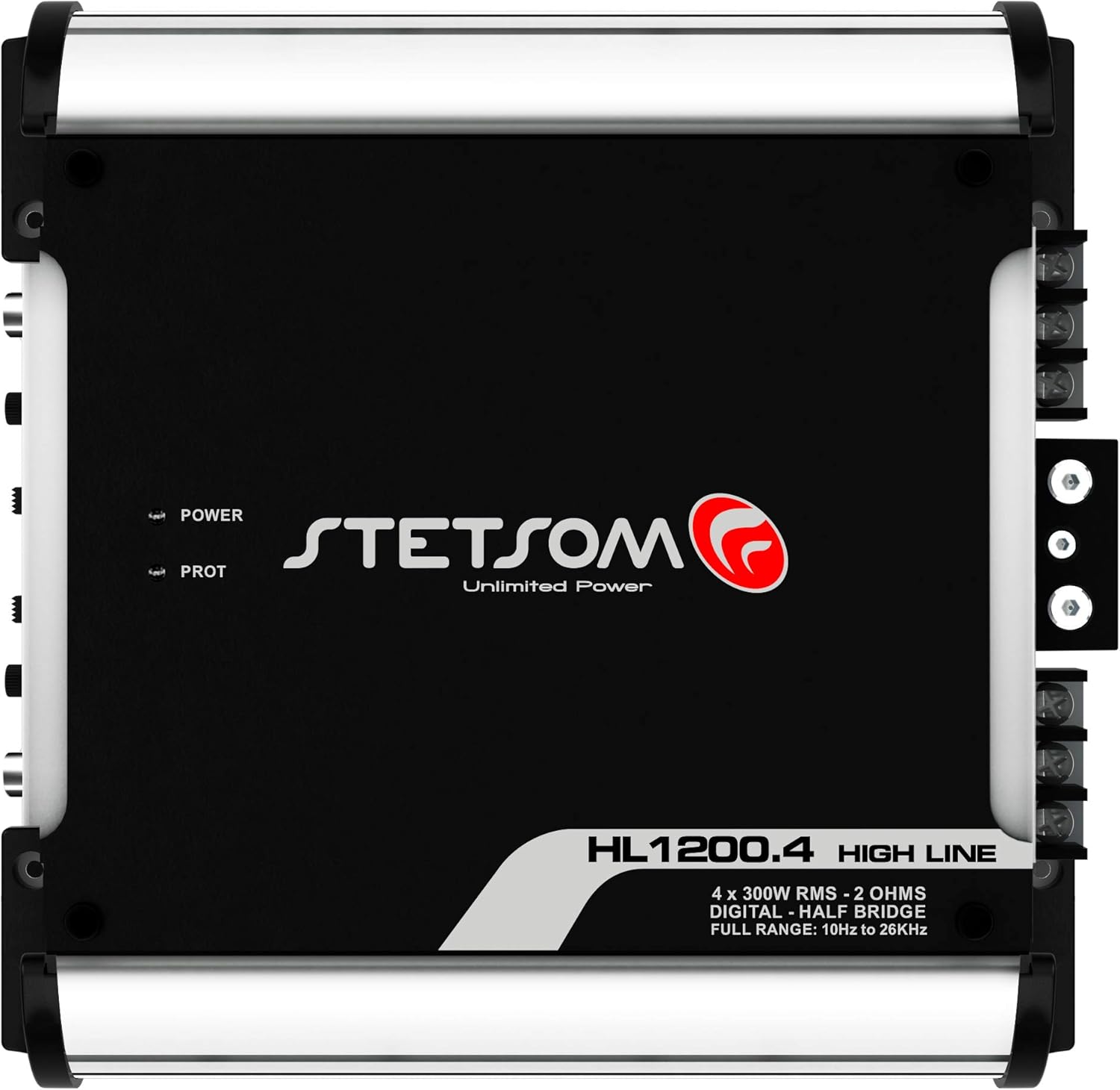 2 Ohms 4 Channel 1200 Watts Class D Full Range Amplifier X10159