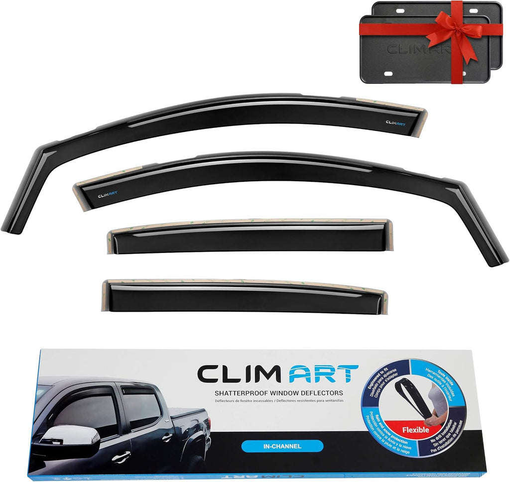 4 pcs in-Channel Rain Guards for Chevrolet Equinox 2018-2022 O223479
