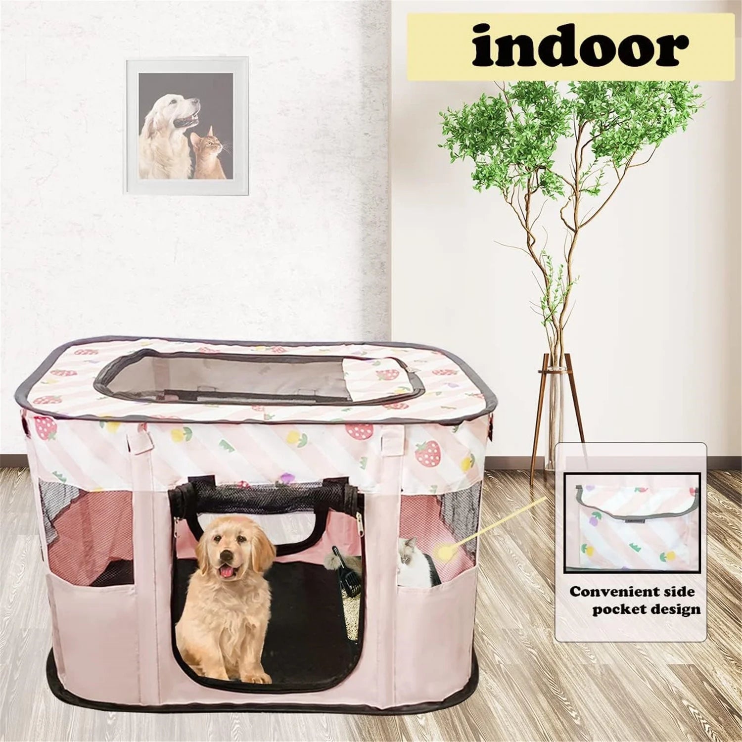 Portable Collapsible Dog Crate P642186