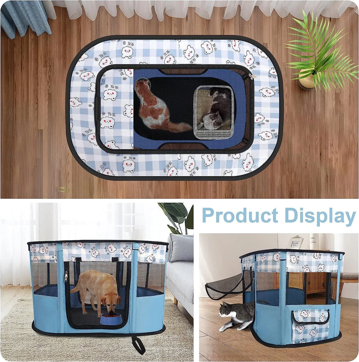 Portable Collapsible Dog Crate P642186