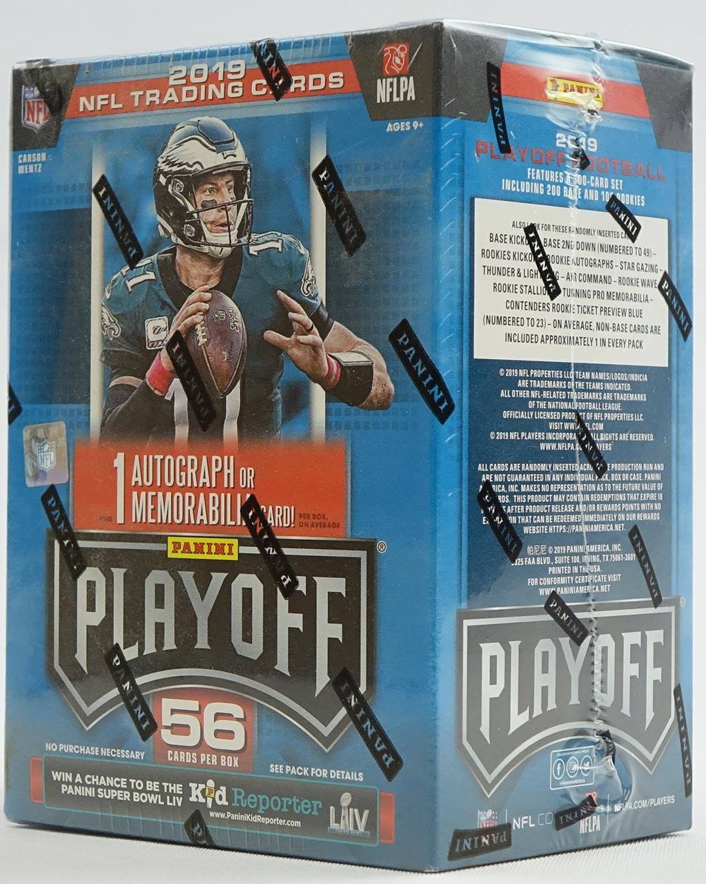 2019 Panini Playoff Football 8-Pack Blaster Box Q9067