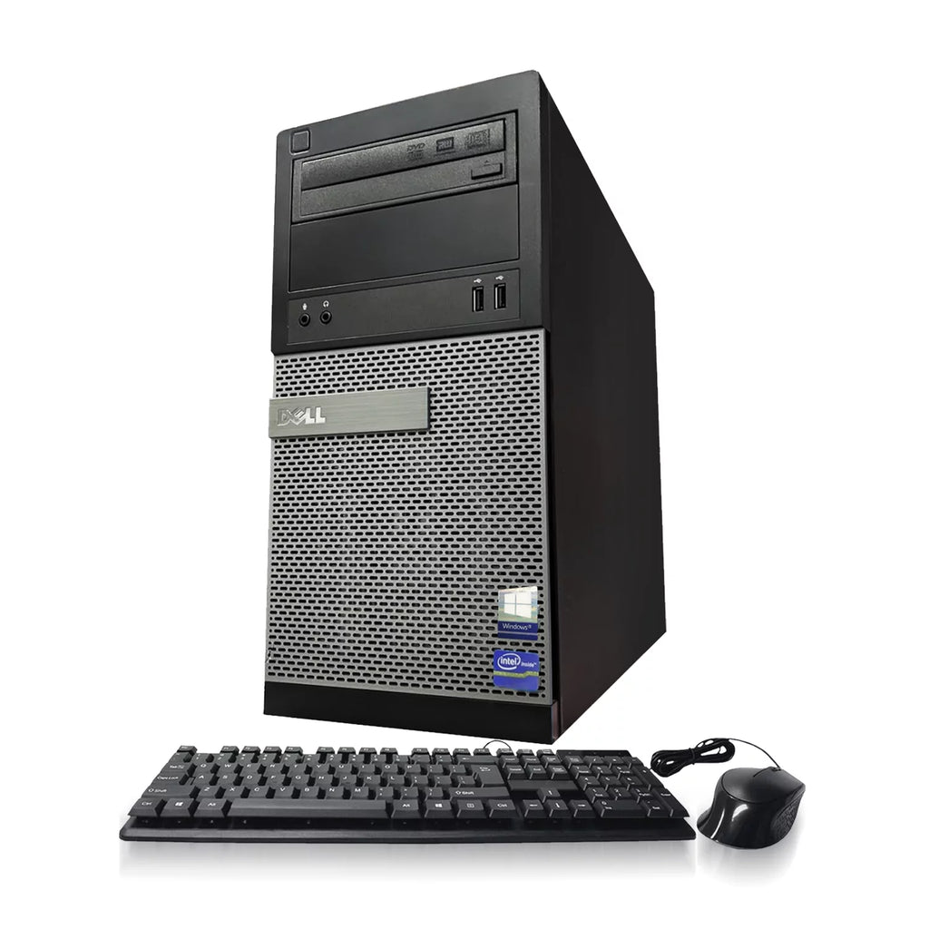 Tower Computer Core I5-3470 3.2 GHz 16GB 512GB SSD DVRW WiFi Windows 10 Professional 22" LCD Z713141