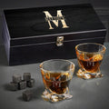 Engraved Twist Whiskey Glasses Box Set Y1738