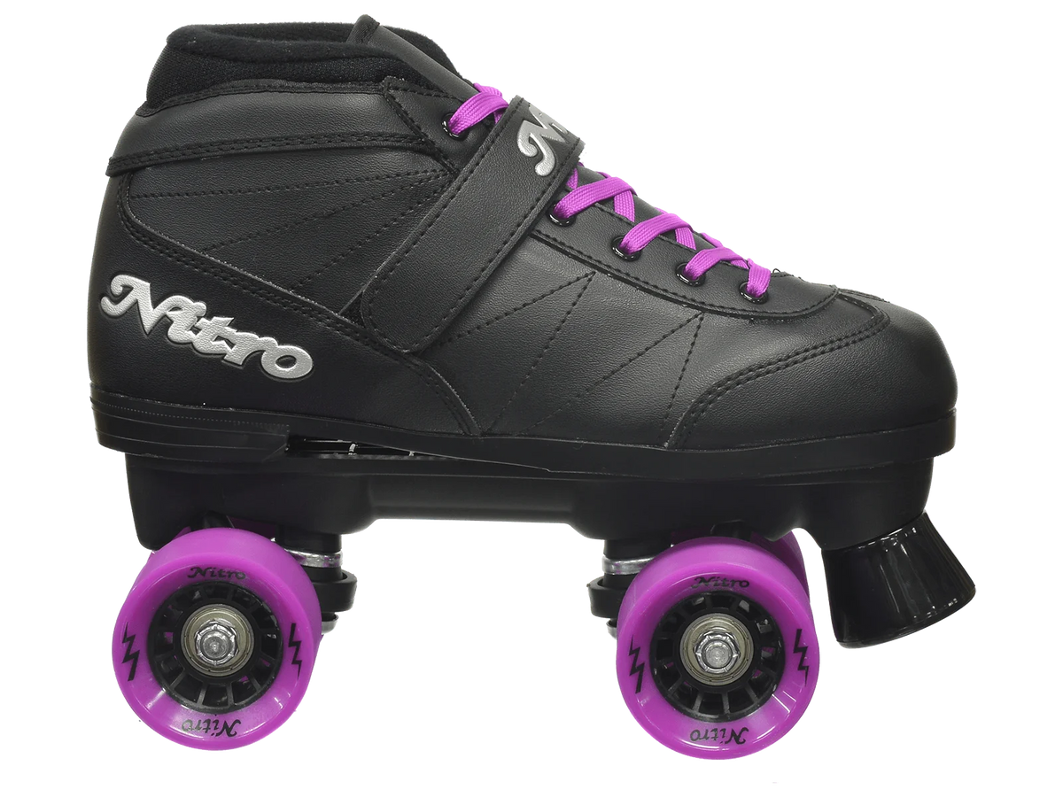 Purple Quad Speed Roller Skates O874