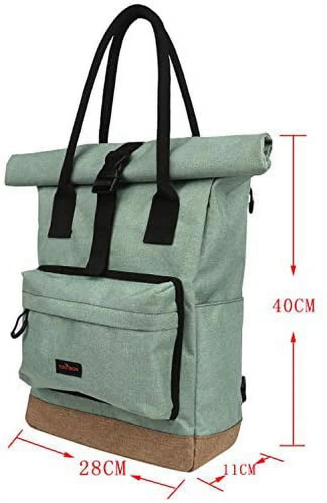 Nylon Roll-top Bike Panniers Shoulder Tote Bag R130