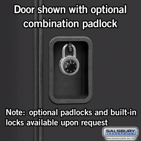 Black Wood Locker E193091