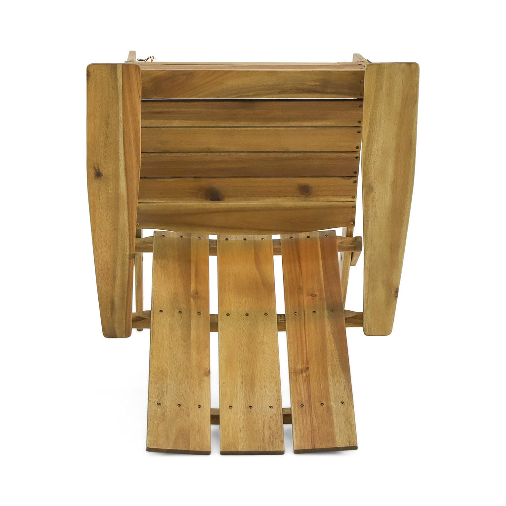 Acacia Wood Foldable Adirondack Chair X3007