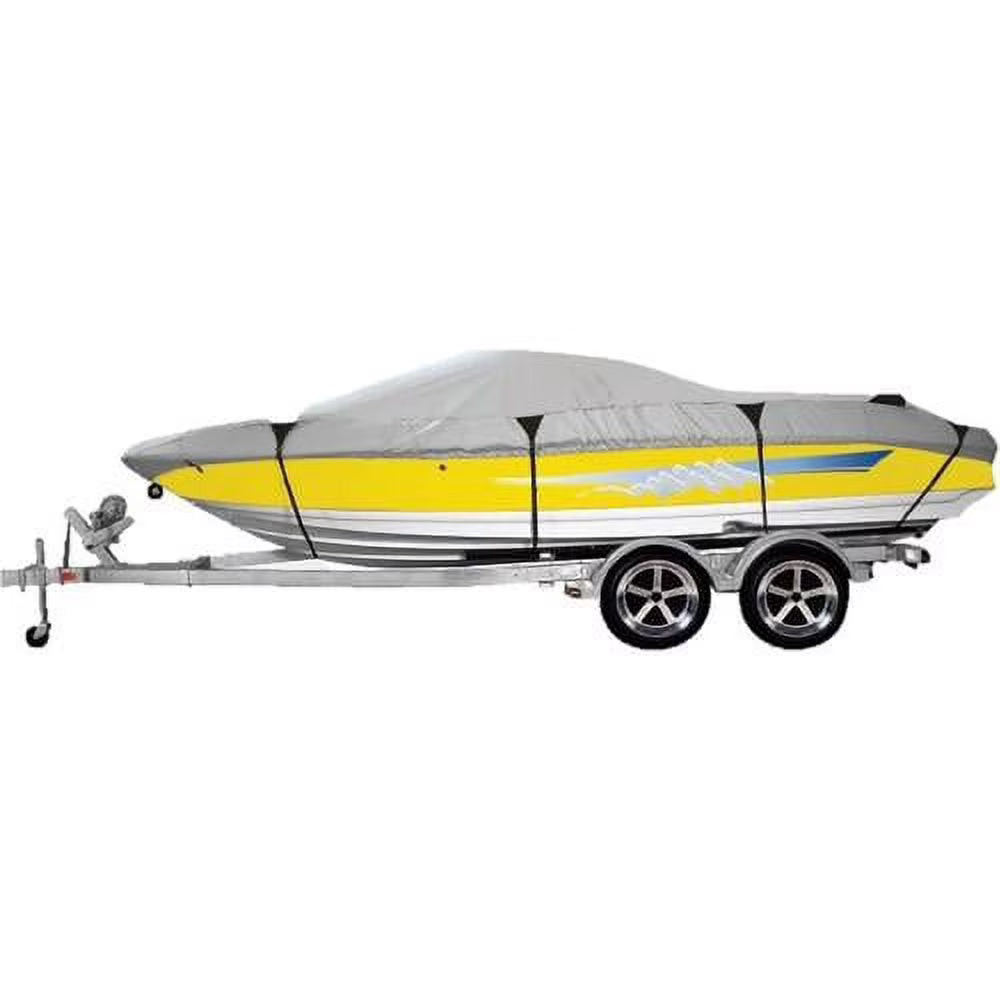 600 Denier Boat Cover for Bass Boats Fish Ski Boats 16Ft to 18.5Ft M70352
