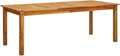 Solid Acacia Wood Garden Table 78.7 V41458
