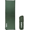 Green Self Inflating Sleeping Pad 2 inch Thick Foam Connectable V7813