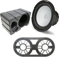 10-inch 2-Ohm Marine Grade Subwoofer with Ported Enclosure U217270