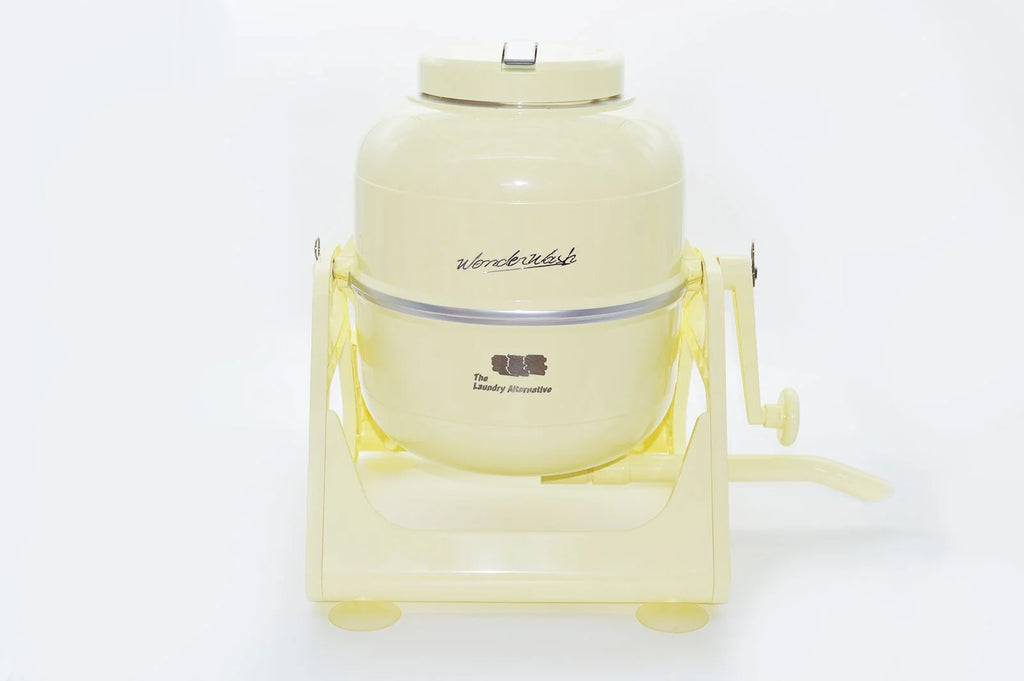 Non-electric Portable Mini Washing Machine (Yellow) O8319