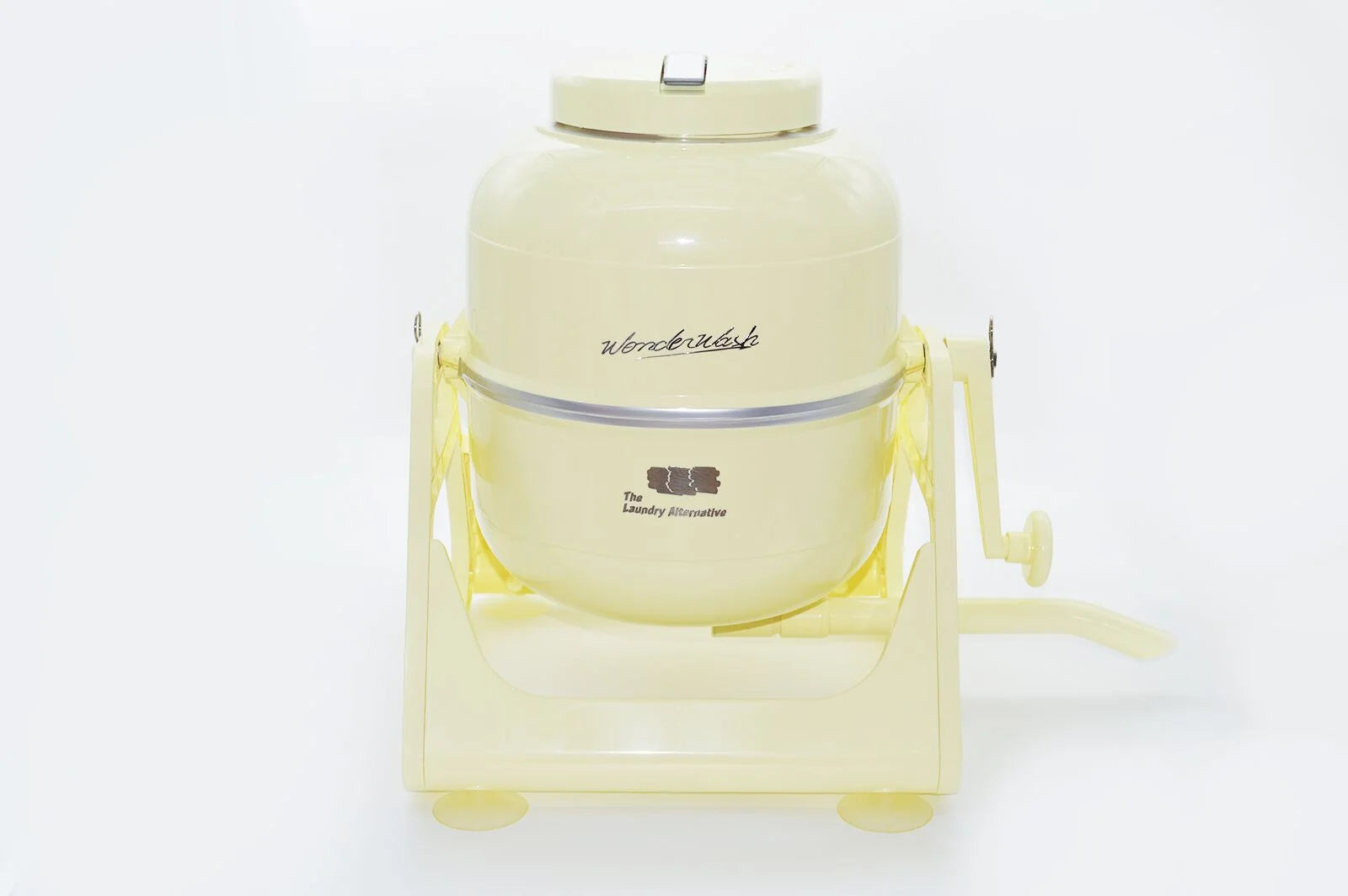 Non-electric Portable Mini Washing Machine (Yellow) O8319