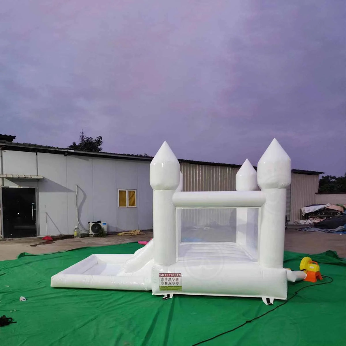 Kids Bounce House PVC Slide Ball Pit 3in1 with Air Blower 13 x 8ft T1249