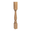 Unfinished Solid Cherry Kitchen Island Leg M670