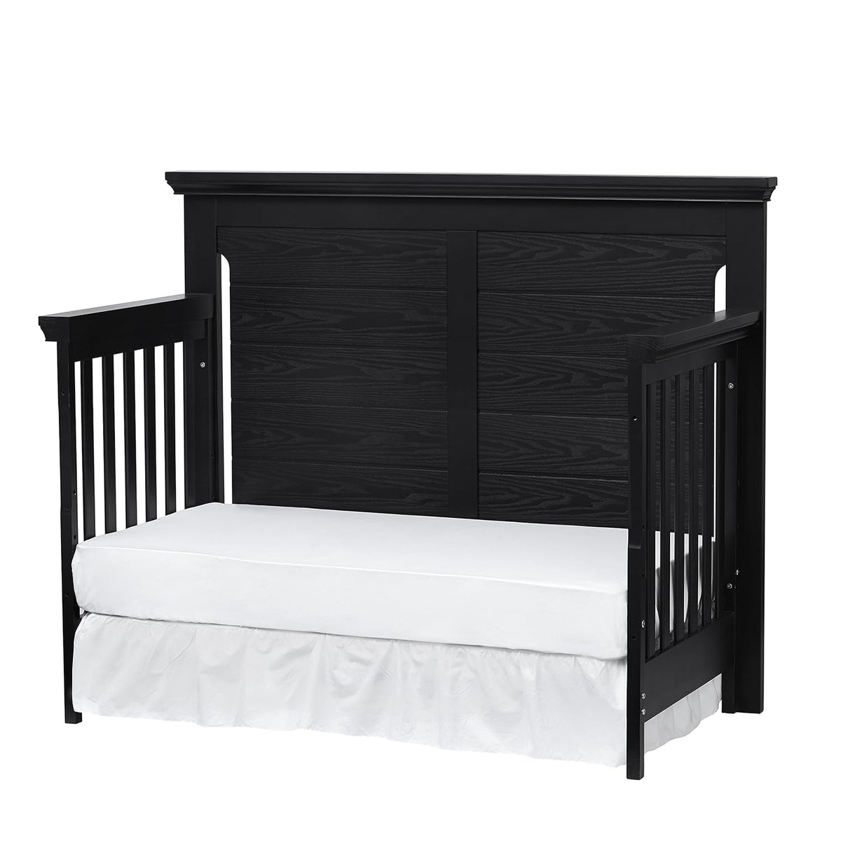 4 in 1 Convertible Crib in Classic Heritage Black Finish R579192