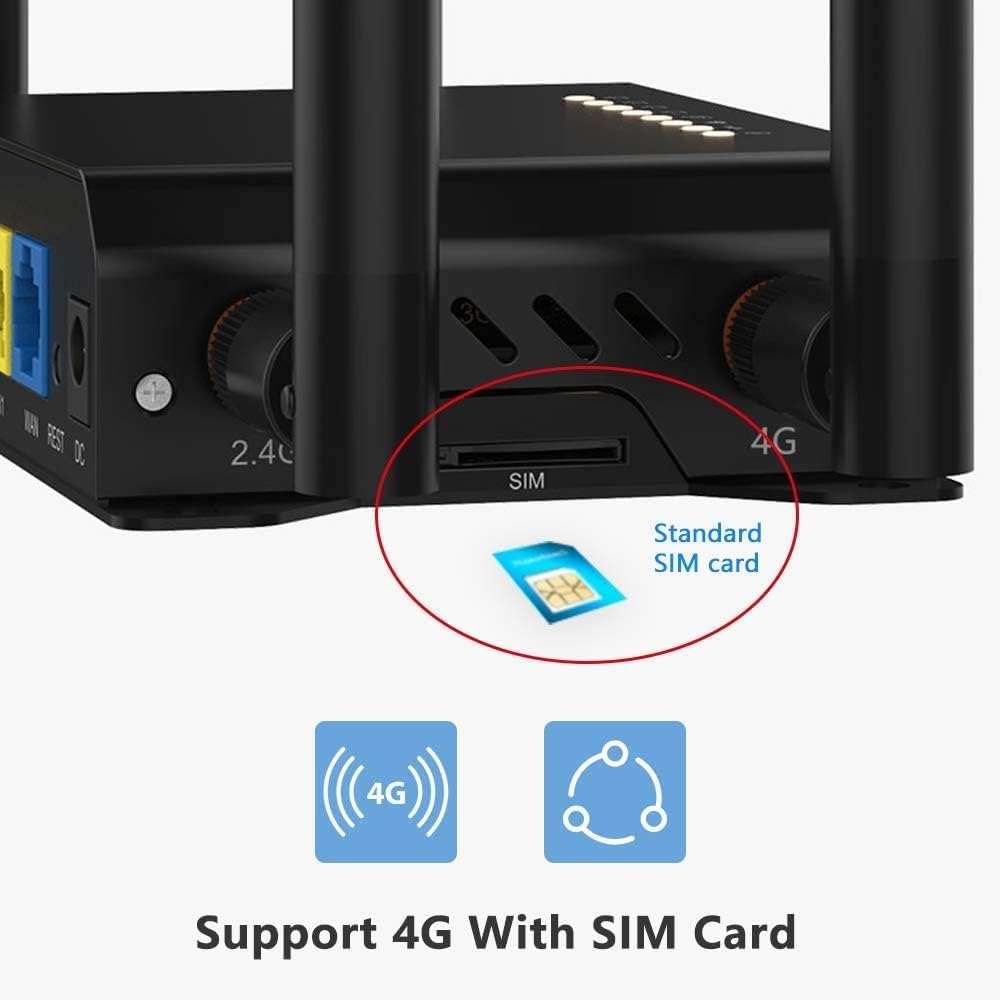 Wireless Router with Metal Case and Detachable External Antenna F891876