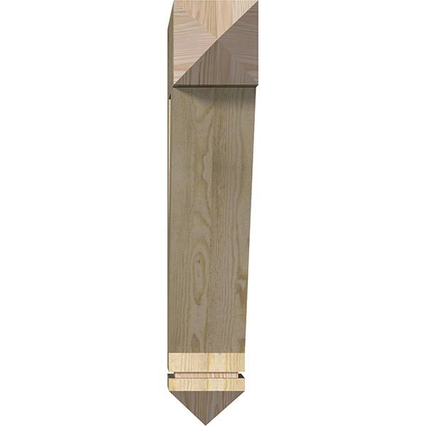 Douglas Fir Traditional Arts & Crafts Bracket F375