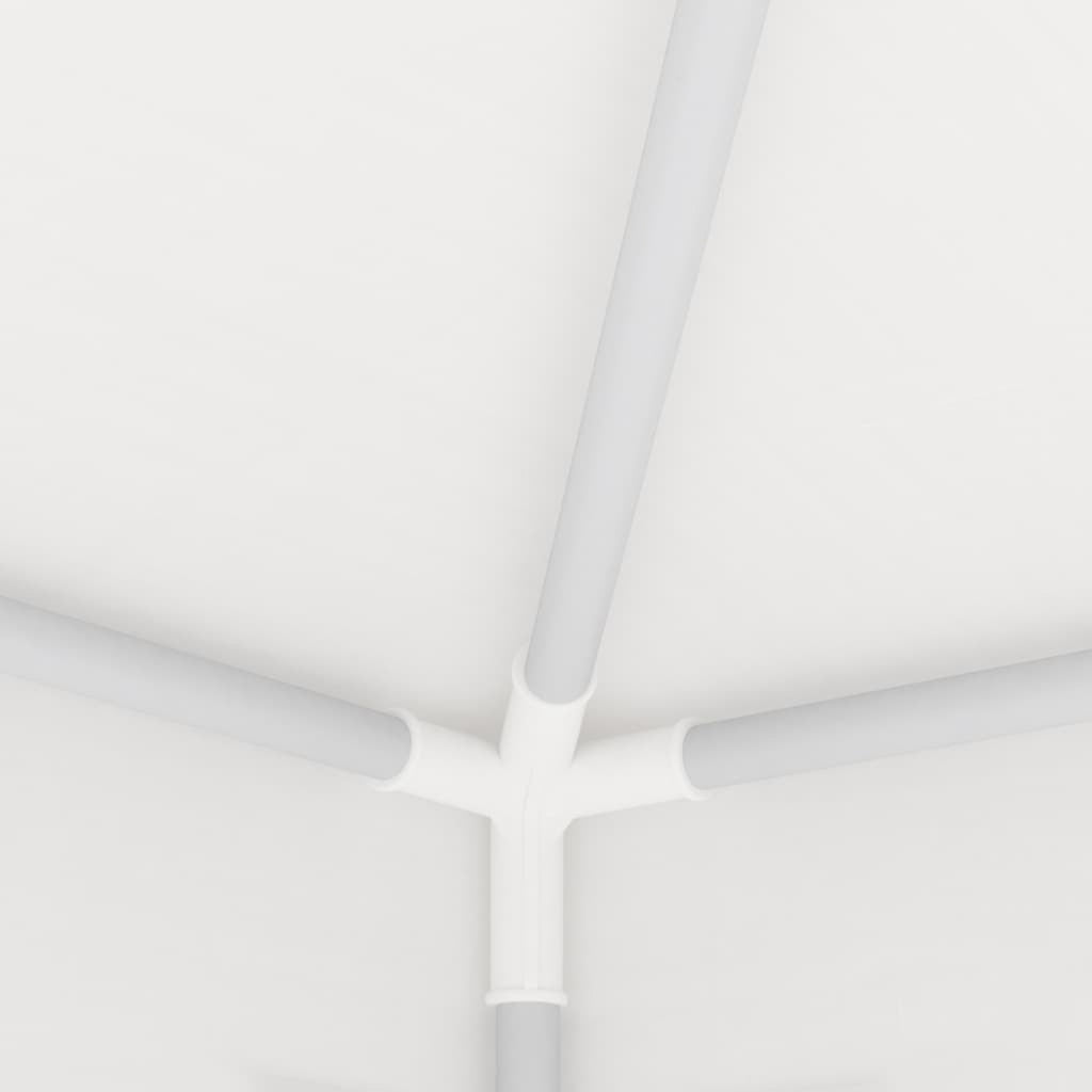 White Party Tent with Side Walls 6.6'x6.6' W73403