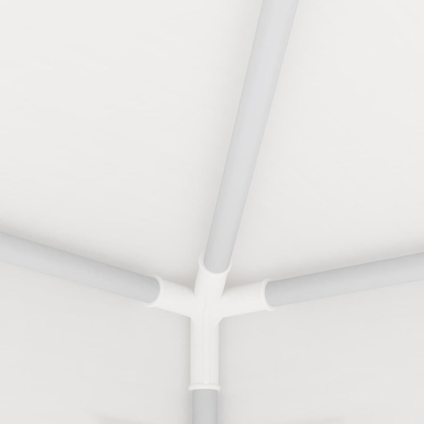 White Party Tent with Side Walls 6.6'x6.6' W73403