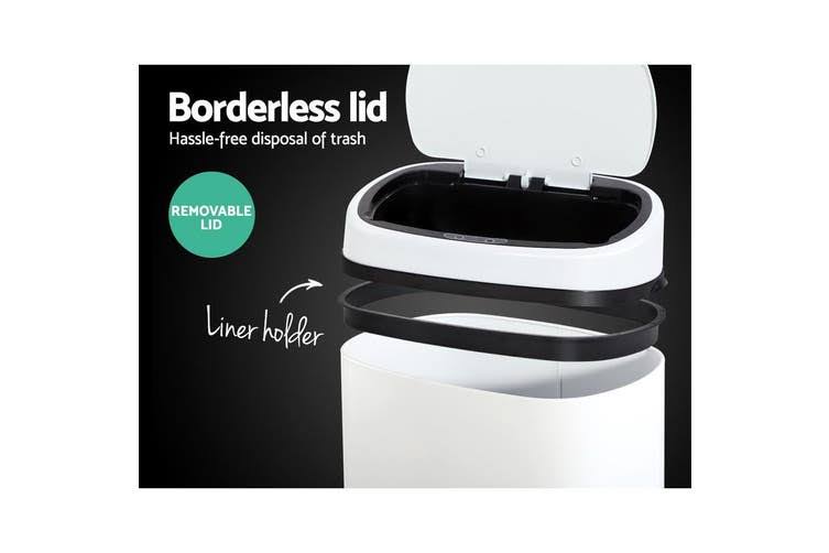 68 L Sensor Bin White B54677
