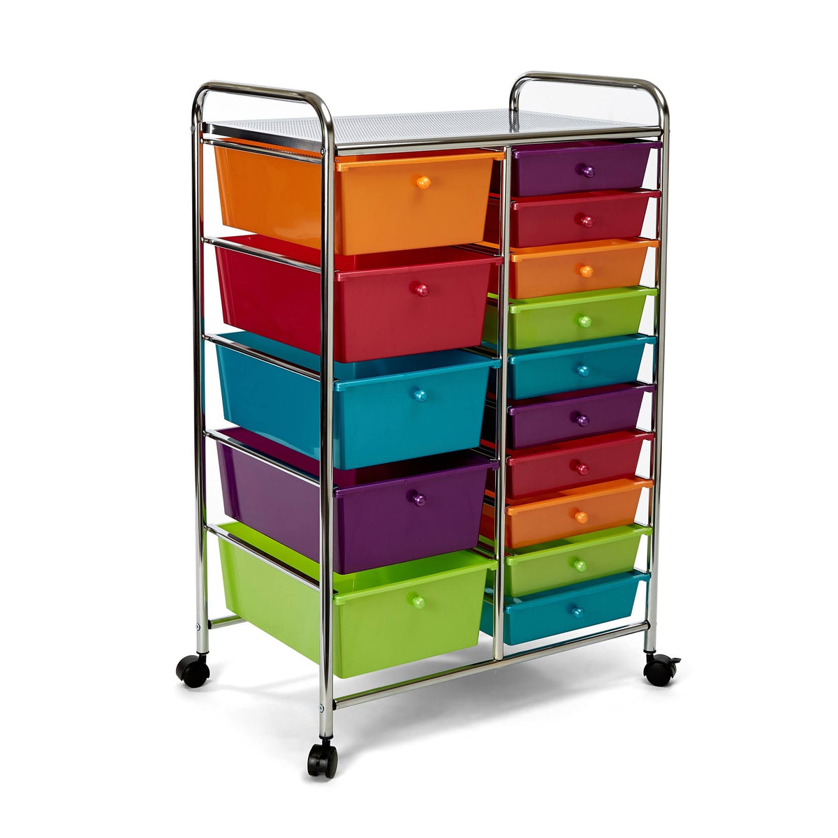 15-Drawer Black Organizer Cart M682594