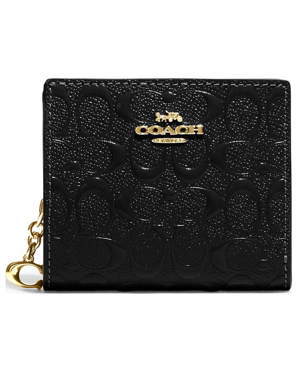 Snap Wallet In Signature Leather (Black) N355641