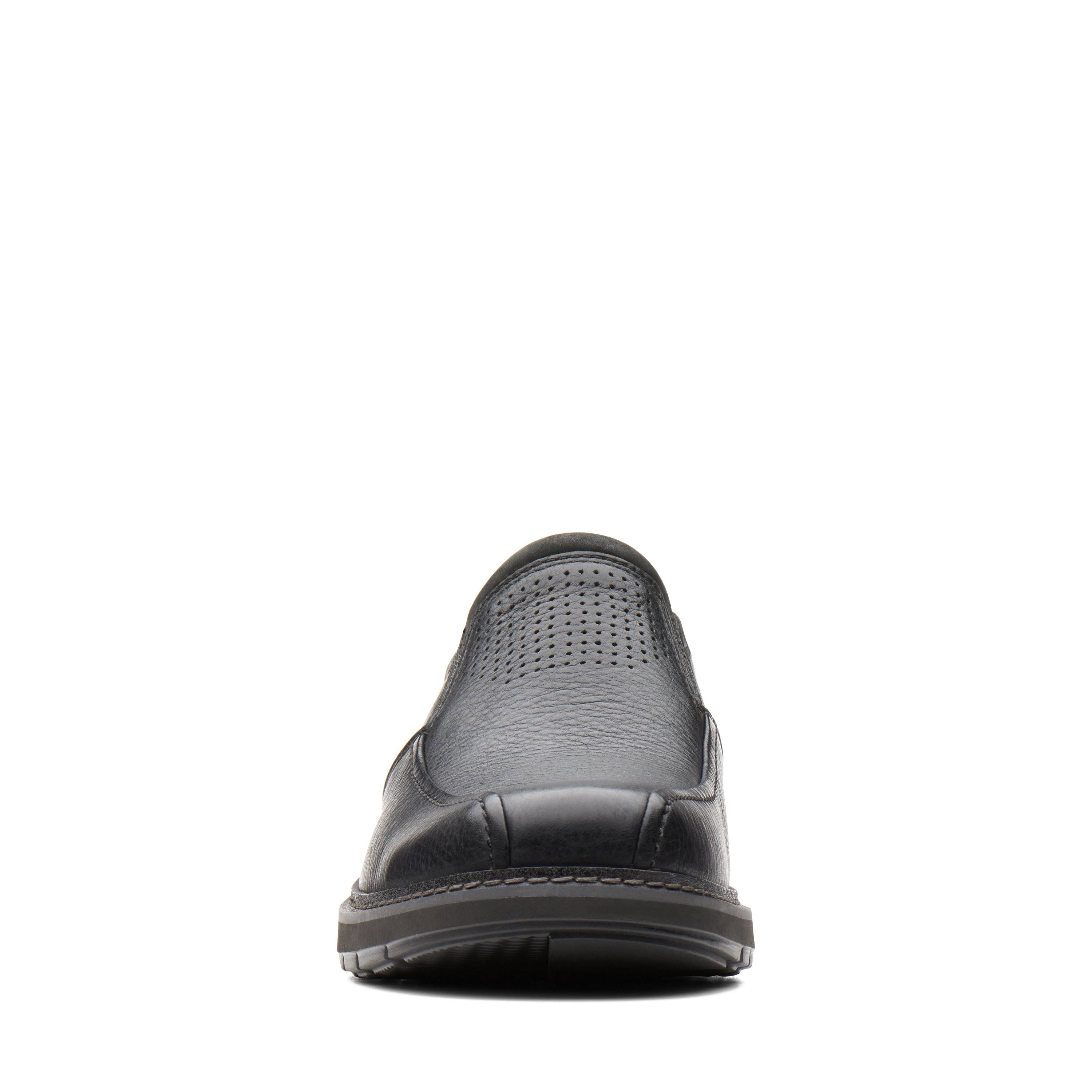 Black Leather Clarks Un Ramble Step Size 12 J9364