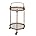 Metal & Mirror Bar Cart Q129