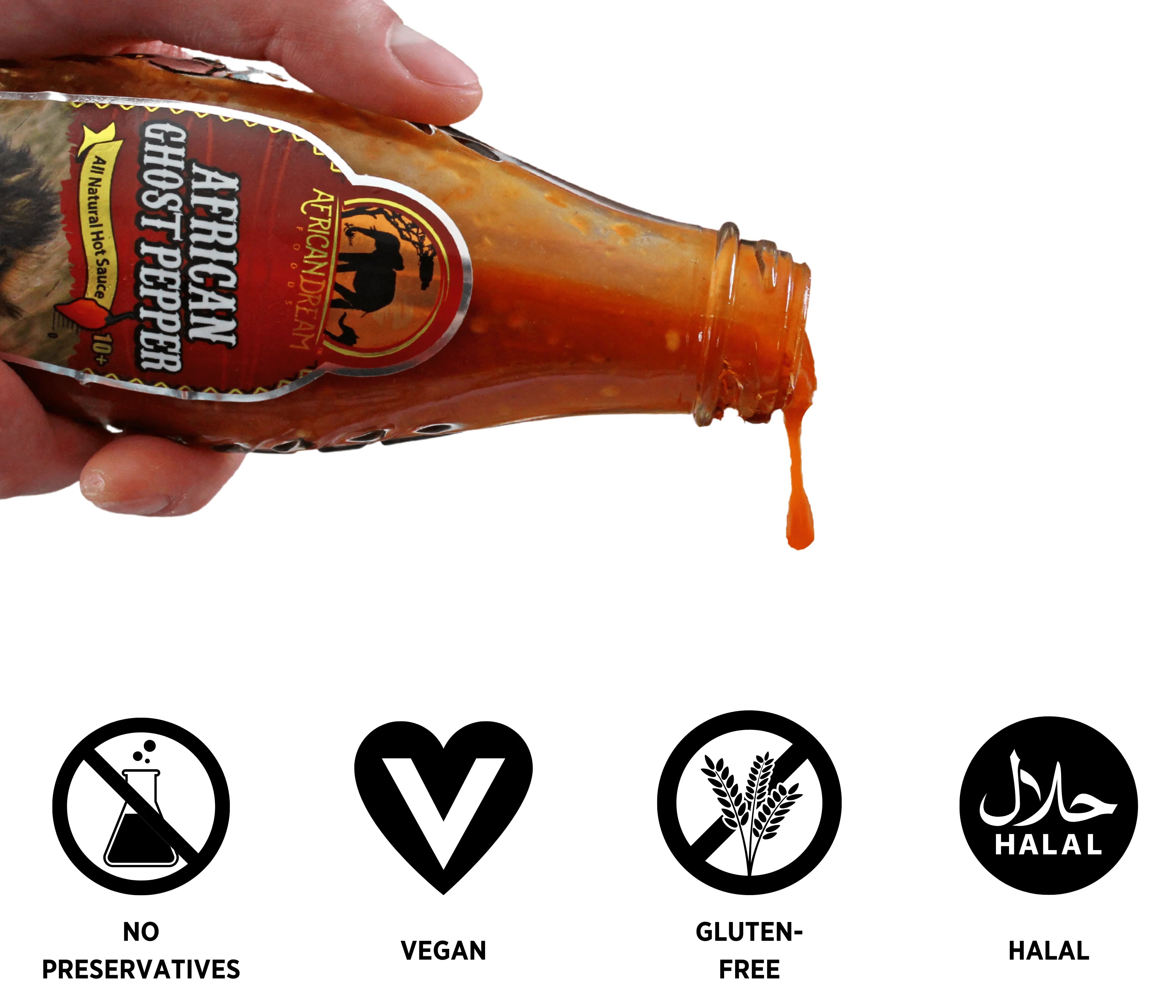Mildest and Hottest Hot Sauce Gift Pack, 5fl oz Bottles, 4PK C65292