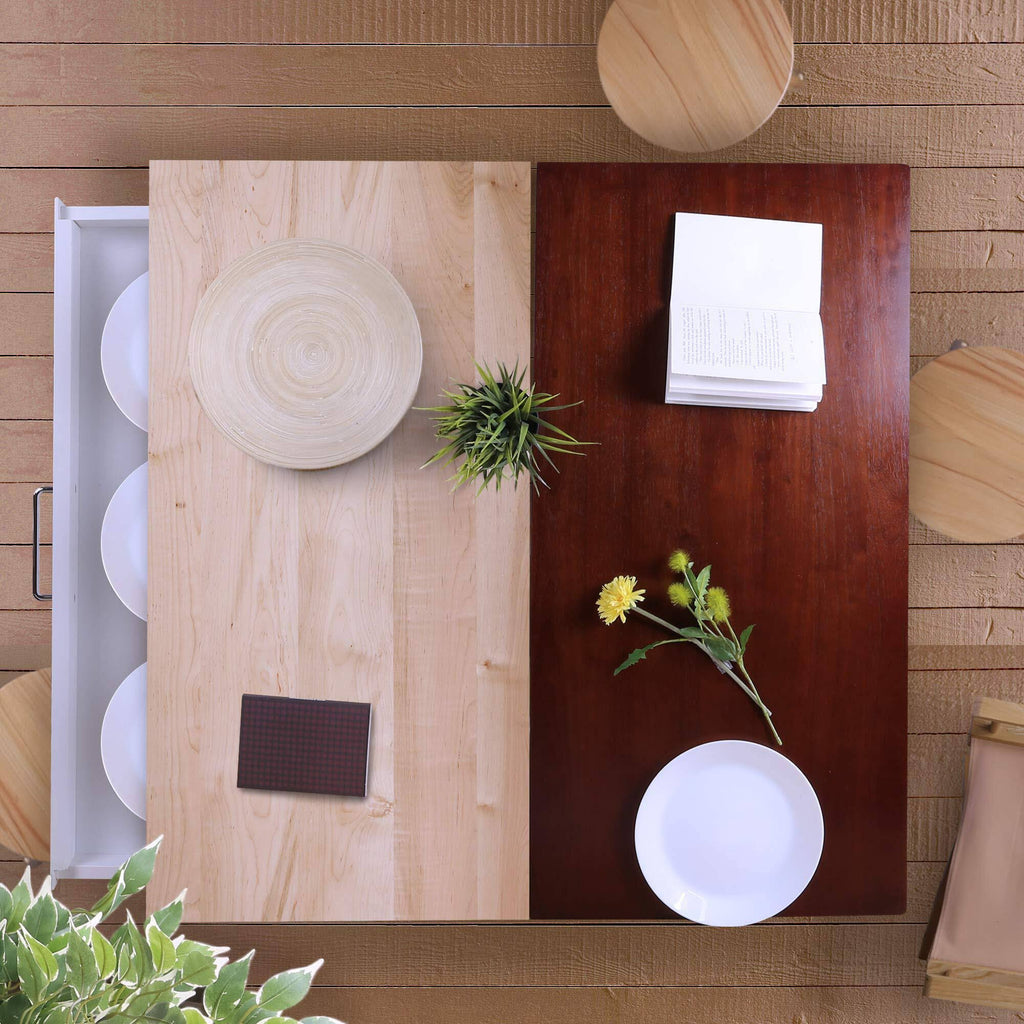Solid Wood Kitchen Island D18571