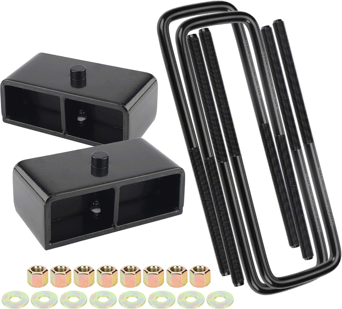 2 inch Rear Leveling Lift Block Kit for Tacoma/Tundra, Pack of 2 A736