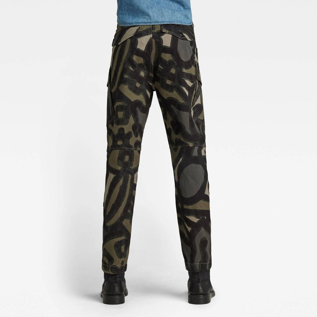 Mens Roxic Straight Tapered Cargos, Shamrock Brushed Objects, Size: 36W x 32L P331313