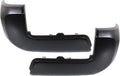 Black Rear Bumper End Cap Pack of 2 K25302