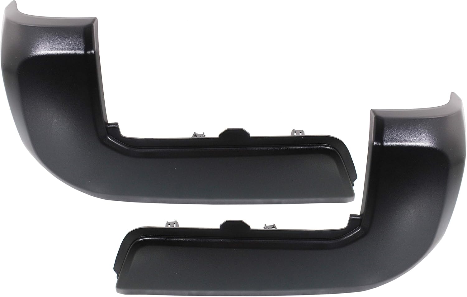 Black Rear Bumper End Cap Pack of 2 K25302