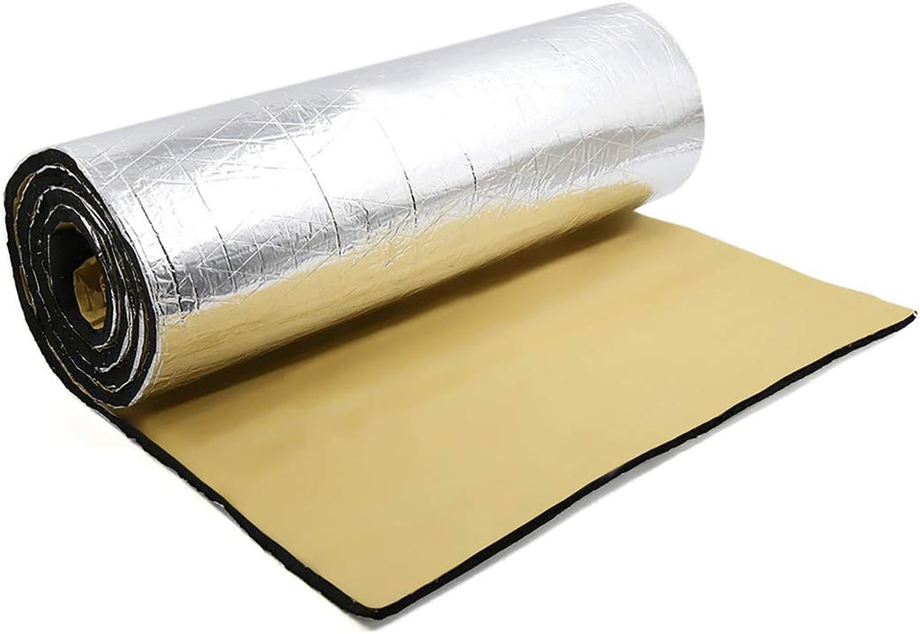 Heat Sound Deadening Insulation Mat 118x39inch Pack of 2 J12353