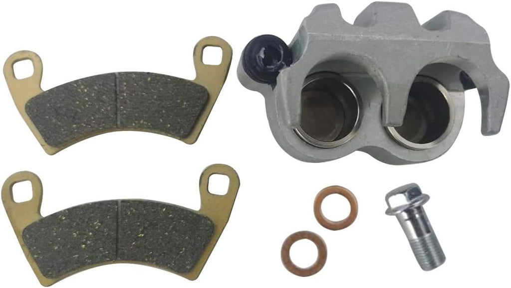 Front Right Brake Caliper with Pads without Mounting Bracket Pack of 2 L11508