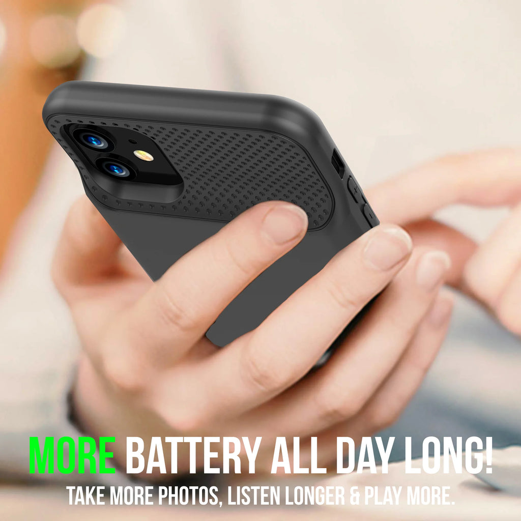 Black 6500mAh Battery Case for iPhone 13 Pro Max Y41560