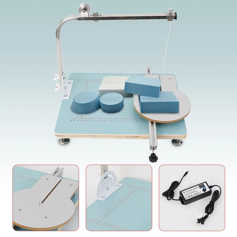 Hot Wire Foam Cutter Desktop Styrofoam Sponge Cutting Machine V2531