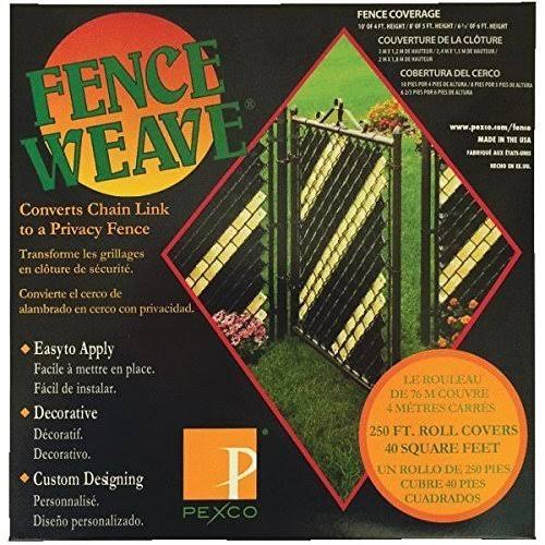 Black Fence Weave 250 ft Roll O771410