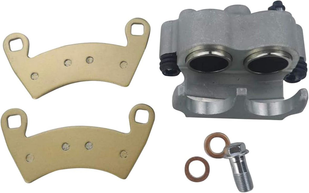 Front Right Brake Caliper with Pads without Mounting Bracket Pack of 2 L11508
